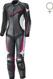 Held Ayana II Zwart Wit Roze Dames 1-Delig Motorpak - Racepak