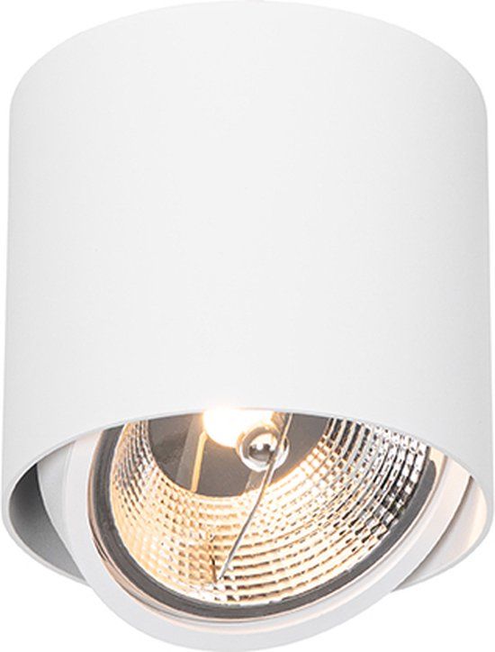 QAZQA Impact - Design Spot - White - AR111 - Ø 13.2 cm