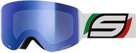 Salice 107ita Lunettes de ski junior Blanc Darw Blue/CAT3 Enfants