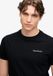 Superdry - Essential Company Logo Geborduurd T-shirt - Heren - T-shirts - Zwart/Crème - XXL