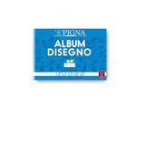 Pigna 0202905BI tekenalbum, 16 vellen, 17 x 24 cm, 15 stuks