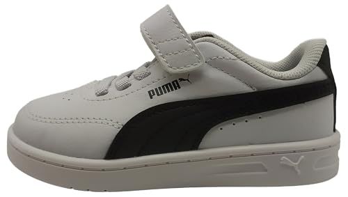 Puma Court Classic Clean AC Sneakers Junior Wit/Zwart