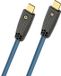 Oehlbach D1C9576 USB-C-kabel USB-C stekker 1 m Petrol