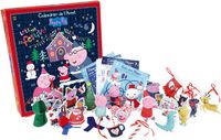 JEMINI Peppa Pig calendrier de l'avent avec 35 pièces, 36 x 39,5 cm