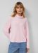 s.Oliver Relaxed fit sweatshirt van viscosemix - roze