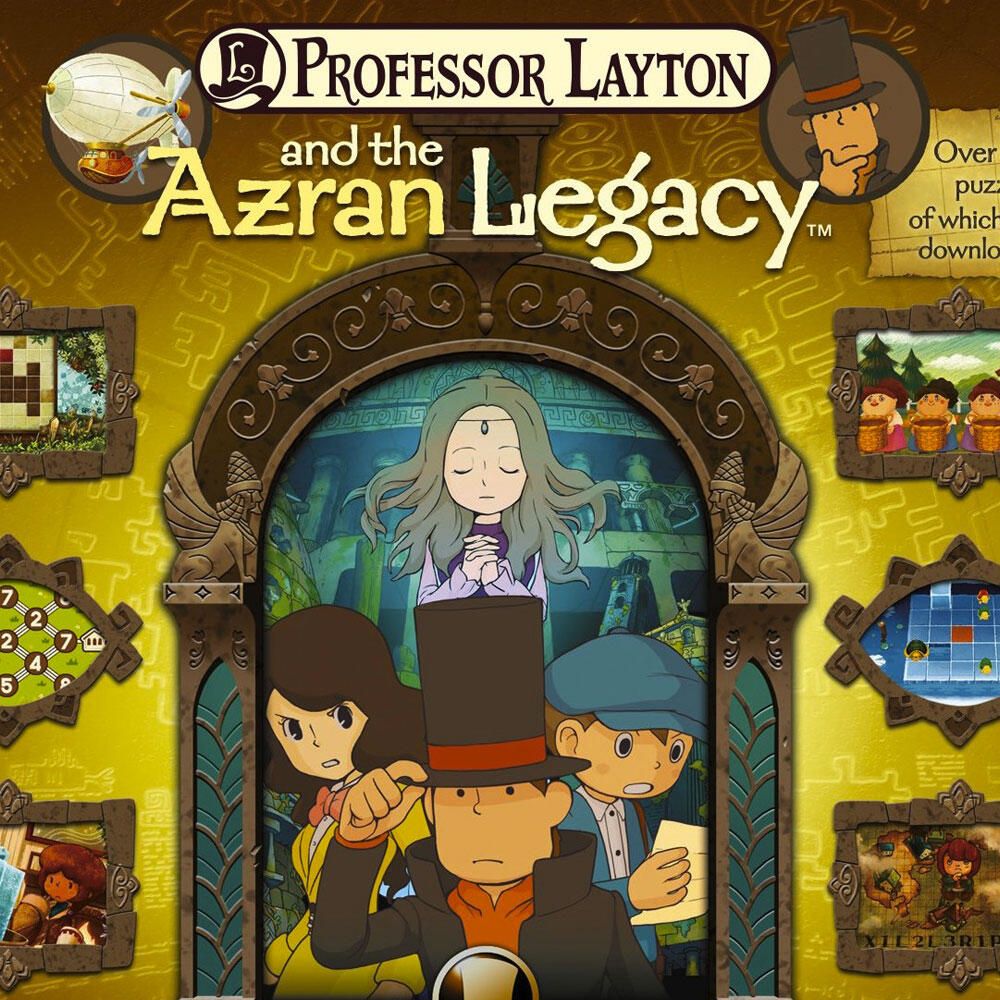 Nintendo Professeur Layton et l'Héritage des Aslantes Standard Duits, Engels, Spaans, Frans, Italiaans Nintendo 3DS