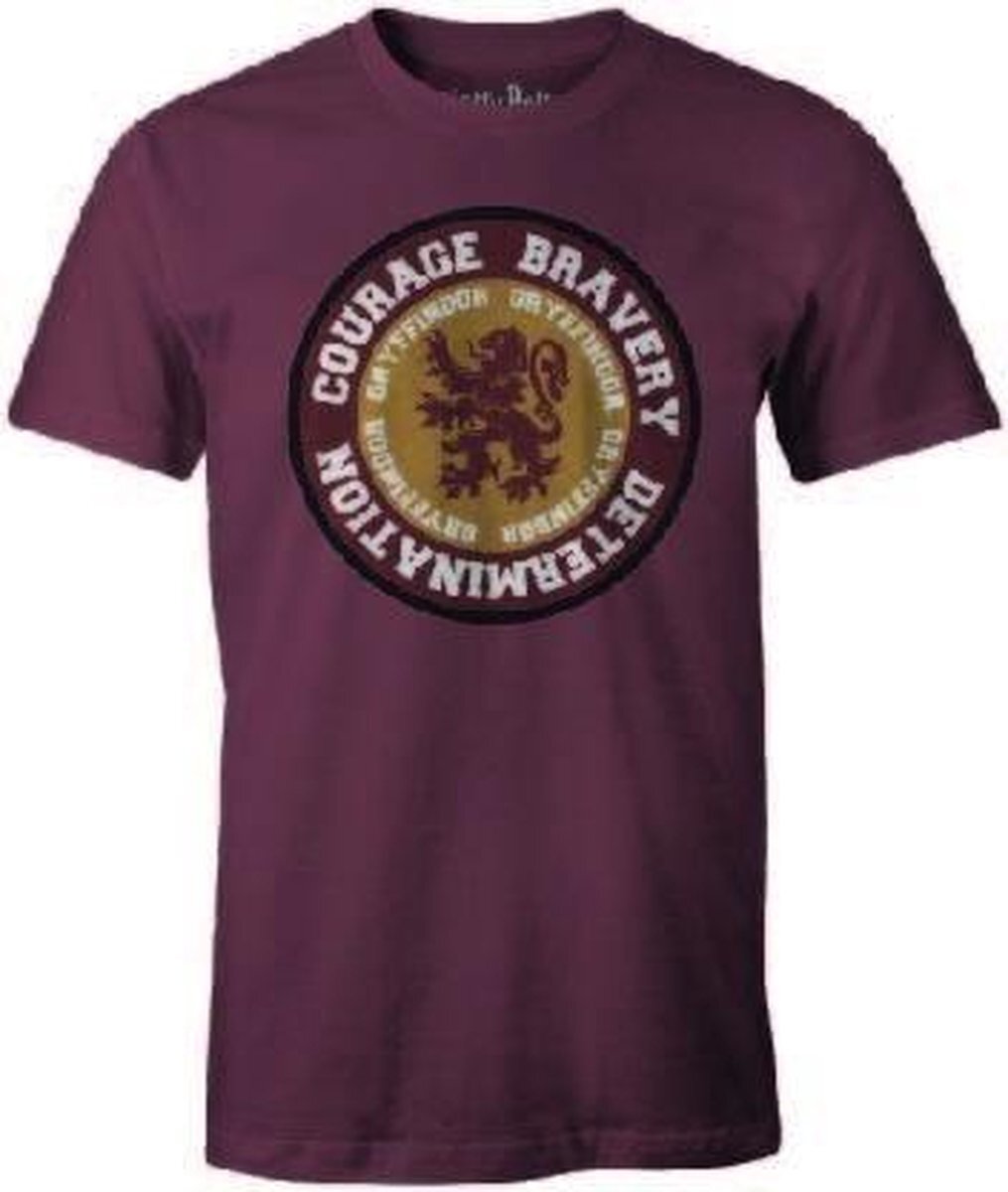 Harry Potter - Courage Gryffindor Brique T-Shirt XL