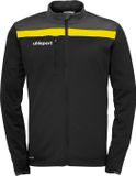Uhlsport Offense 23 Polyester Vest Heren - Zwart / Antraciet / Limoen | Maat: M