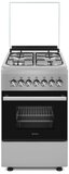 Wiggo WO-E505R(XX) - Serie 5 - 50 cm Gasfornuis met Oven - Rvs