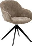 Kick Collection MATT Draaibare Eetkamerstoel – Taupe
