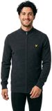 Lyle & Scott Kn2102vc Trui Met Volledige Rits Zwart 2XL Man