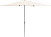 Acaza staande Parasol in aluminium - 200x300 cm - gebroken wit