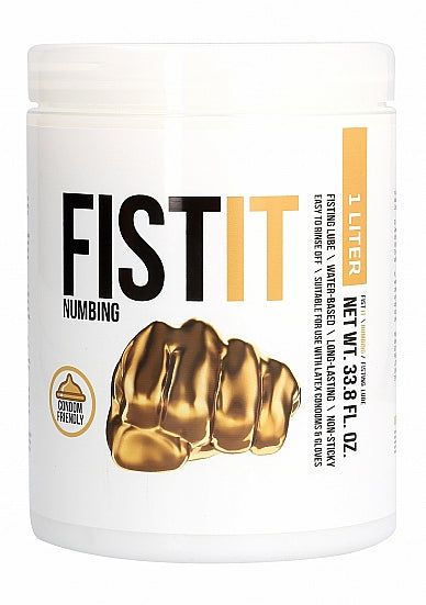 SHOTS Toys Fist It Numbing Anaal Creme - 1000 ml - Water-Based Lubricant
