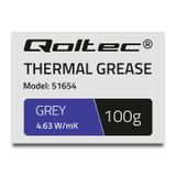 Qoltec Koelpasta 4,63 W/m-K | 100 gram | Grijs