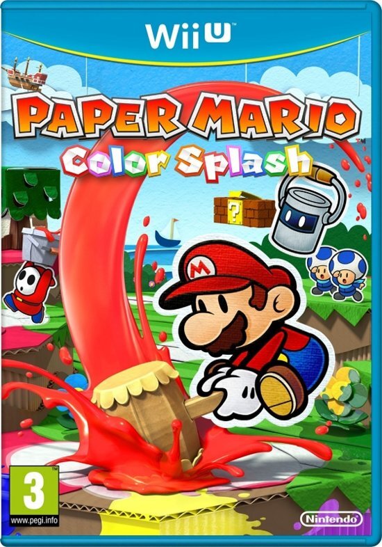 Nintendo Paper Mario Color Splash /Wii-U Nintendo Wii U