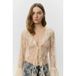 Sofie Schnoor Ecru Floral Lace Top