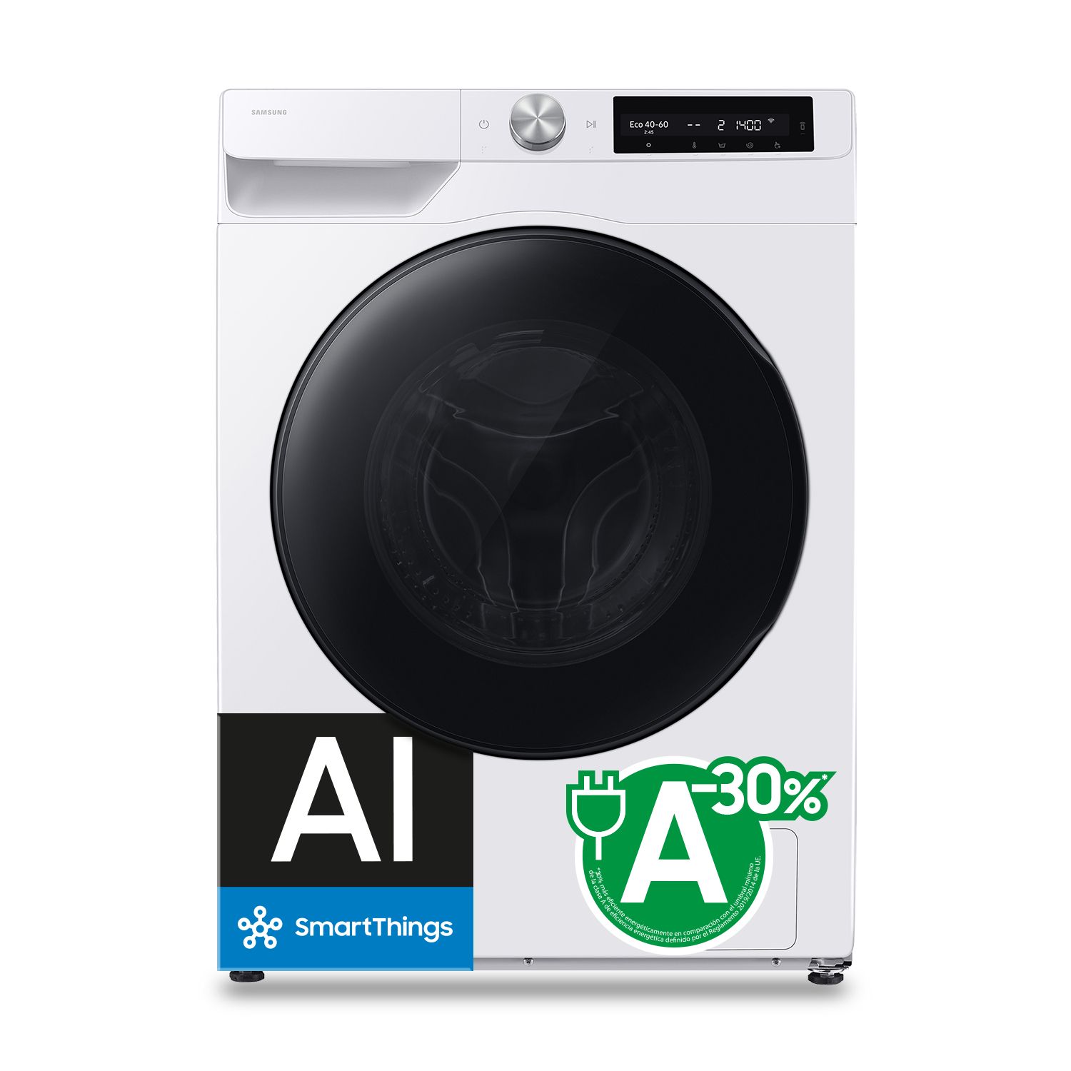 Samsung Was-Droogcombinatie AI Wash 6000-serie 9kg / 6kg