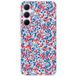Samsung Galaxy A55 5G Liberty wiltshire bleu bedrukt siliconen hoesje