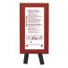 Oem Marine Couverture Rouge 120 x 120 cm