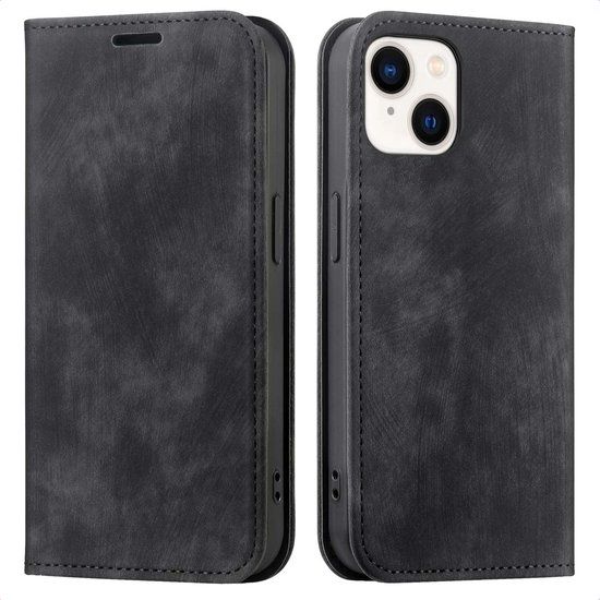 imoshion Slim Bookcase - Geschikt voor Apple iPhone 15 - Zwart