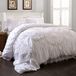 Lush Decor Serena Knuffeldoekenset, polyester, wit/weelderige tuin, king
