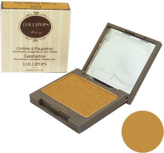 Lollipops Paris Eye Shadow - Oogschaduw Kleur oogmake-up Parabenfree - 3,5 g - 804 No Bling Bling