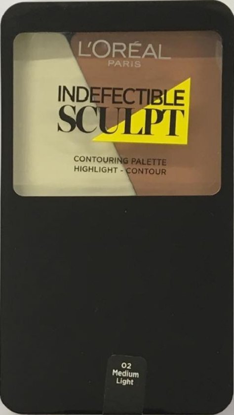 L'Oréal L'OrÃ©al Infallible Sculpt Contouring Make-Up 02 Medium Light