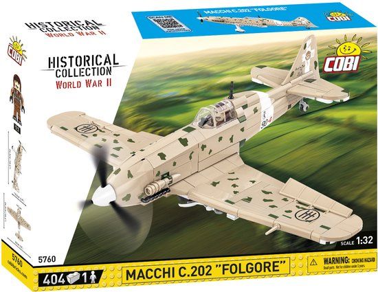 COBI 5760 Macchi C.202 Folgore Bouwset