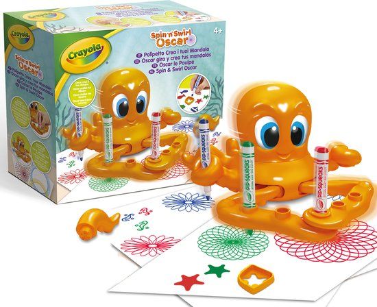 Crayola Spin & Swirl Octopus - Creative Activity for Kids