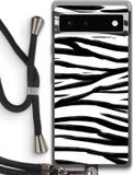 Case Company® - Google Pixel 6 Case with Cord - Zebra Pattern - TPU Back Cover