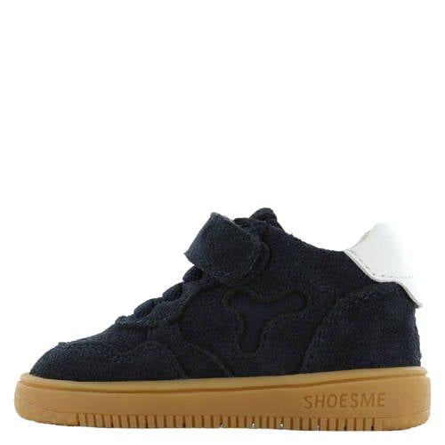 Shoesme suède sneakers - donkerblauw