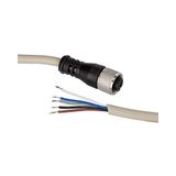 RIEGLER 101132-533.901 Elektrische aansluitkabel, recht, voor onderhoudseenheid »ONE«, 1 stuk