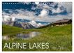 Alpine Calvendo Alpine lakes on the Dolomites (Wall Calendar 2027 DIN A4 landscape), CALVENDO 12 Month Wall Calendar