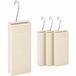Merkloos Relaxdays Waterverdamper radiator - set van 4 - 400 ml - beige