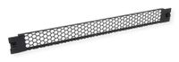 VALUE 26.99.0002 19" Geventileerd Blind Paneel 1U Zwart