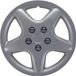 AutoStyle 4-Delige Wieldoppenset Idaho 13-inch zilver