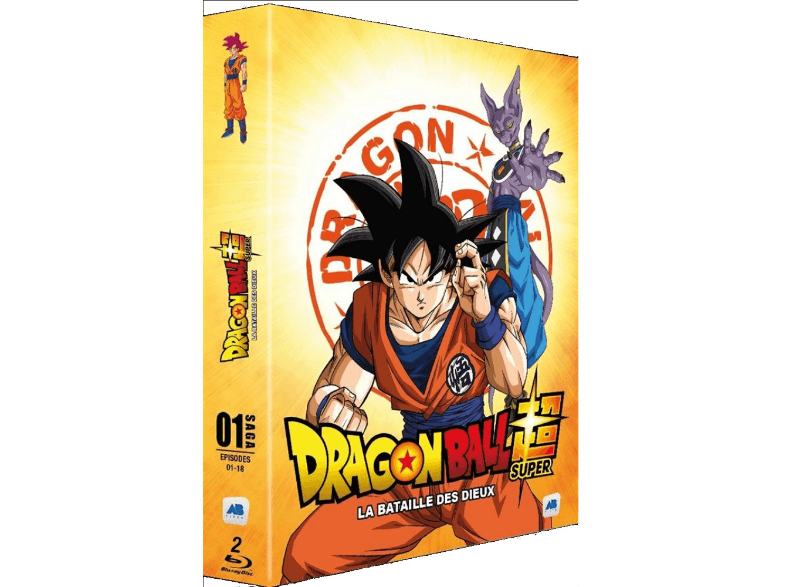 Ab Coffret Dragon Ball Super Vol. 1 : La bataille des dieux, ép 1 à 18 - Blu-ray
