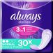 Always Dailies Normal Fresh & Protect 30 stuks - Inlegkruisjes