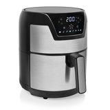 Princess 182026 Digitale Aerofryer XXL - Heißluftfritteuse - 4,5L - 1500W - Silber