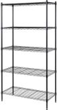 TOOLCRAFT TO-10565271 Stellingkast compleet 160 kg (b x h x d) 900 x 1815 x 400 mm Staal Zwart