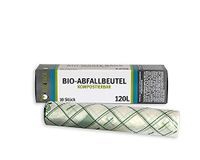 BIO4Pack Biologische afvalzakken 120 l, vouwdoos bio-afvalzakken (1 verpakking, 10 stuks)