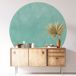 Autocollant Mural Rond - Couleur Tendance - Diamètre 90 cm - Adhésif Mat