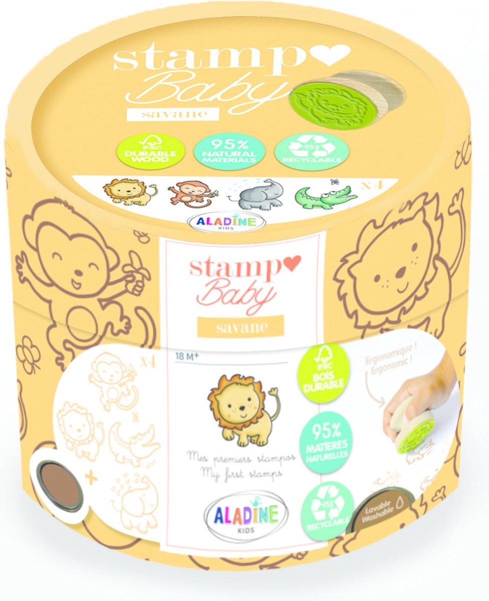 Aladine - Stampo Baby Eco-Friendly Savanne