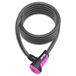 OnGuard Neon spiraalvergrendeling, 180cm x 12mm, Fuchsia