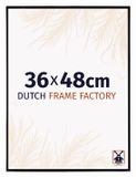 Dutch Frame Factory Fotolijst 36x48 cm - Kunststof - Zwart Mat - Easy