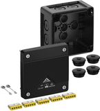 Spelsberg Abox Pro 025-2,5²/sw Aftakkast Zwart