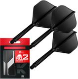 Target K-Flex Black NO2 - Dart Flights - Medium