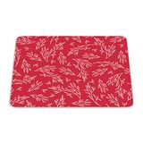 Bonamaison, Rechthoek Pop Art Digital bedrukte muismat, antislip onderkant, voor kantoor en thuis, grootte: 22x18 cm