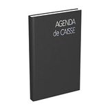 Lecas Agenda 1 dag per pagina, 14 x 22 cm, jaar 2017, zwart