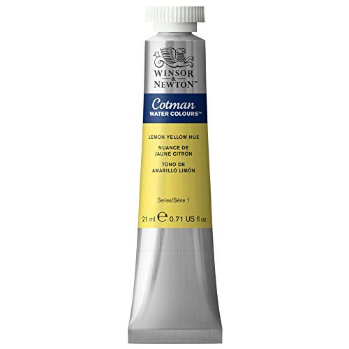 Winsor & Newton Cotman Watercolor Paint - 21ml Tube, Lemon Yellow Hue